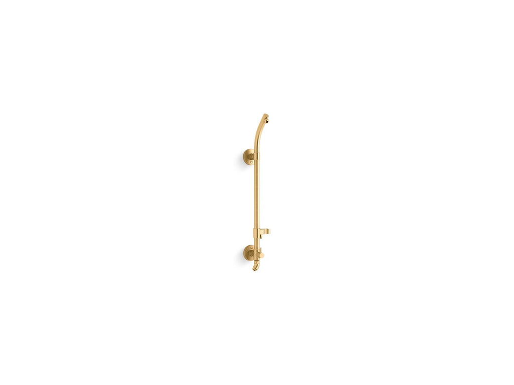 KOHLER K-45906-2MB Hydrorail-S Shower Column - Vibrant Brushed Moderne Brass