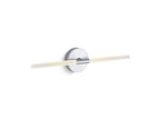 KOHLER K-23464-SCLED-SNL Components Two-Light Led Sconce - Polished Nickel
