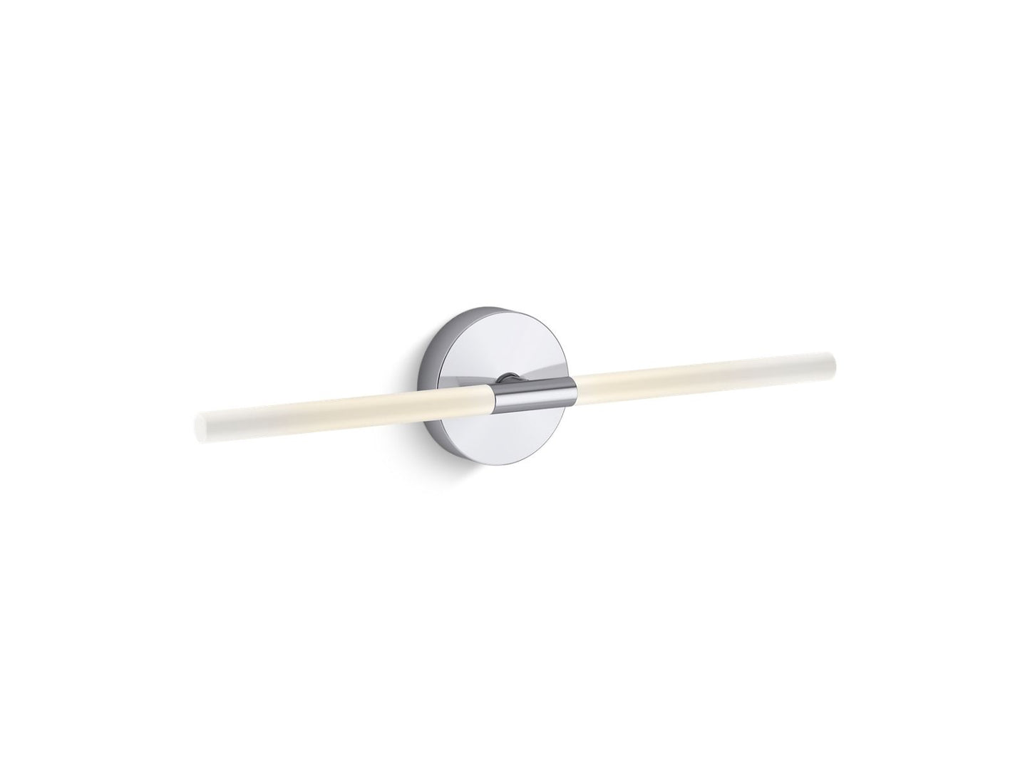 KOHLER K-23464-SCLED-SNL Components Two-light LED sconce - Polished Nickel