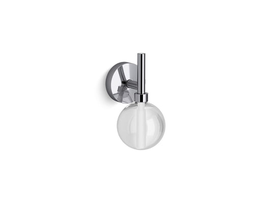 KOHLER K-23467-SCLED-CPL Components One-Light Led Lacemaker Sconce In Polished Chrome