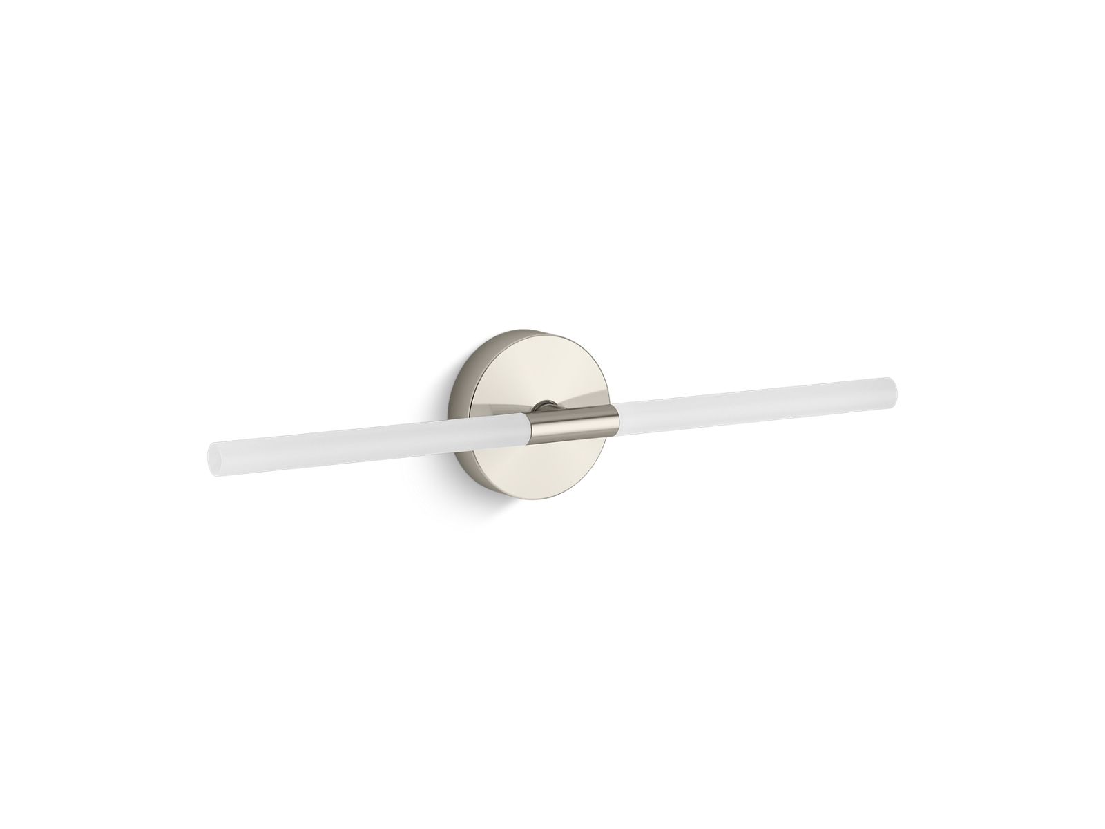 KOHLER K-23464-SCLED-SNL Components Two-Light Led Sconce - Polished Nickel