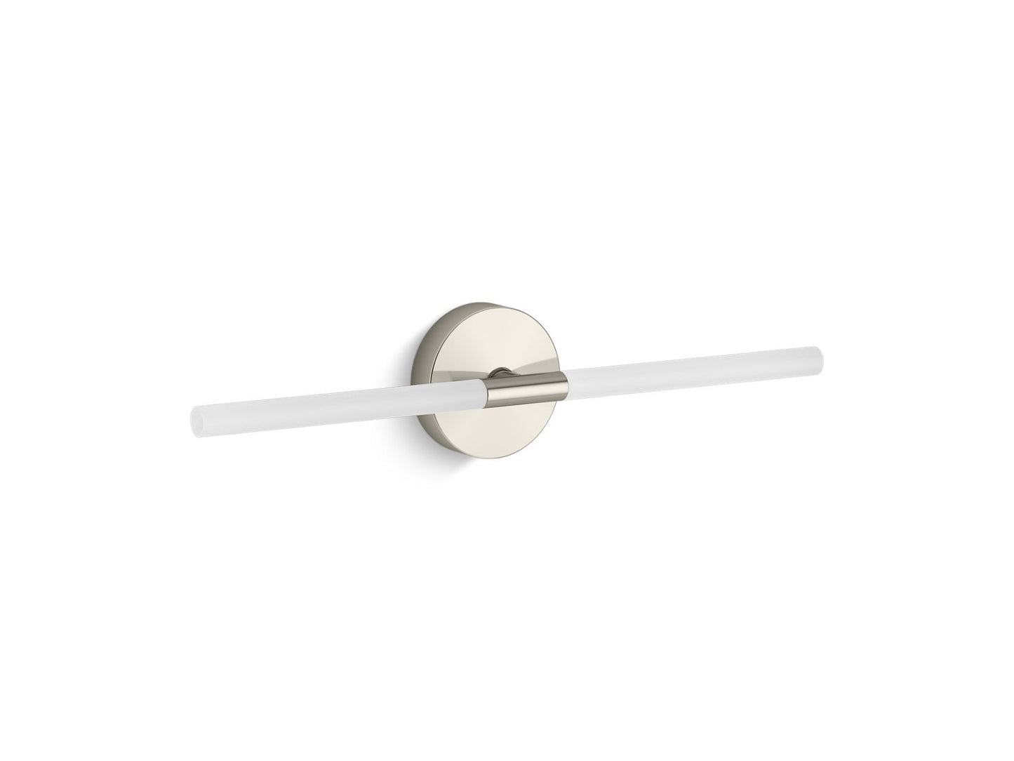 KOHLER K-23464-SCLED-SNL Components Two-light LED sconce - Polished Nickel