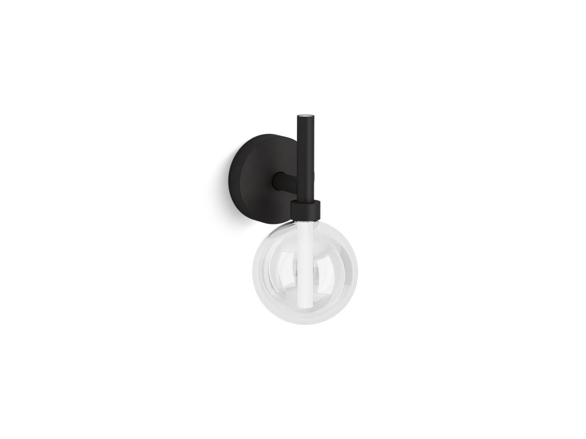 KOHLER K-23467-SCLED-SNL Components One-Light Led Lacemaker Sconce - Polished Nickel