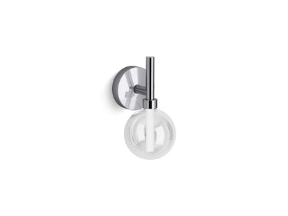 KOHLER K-23467-SCLED-SNL Components One-light LED lacemaker sconce - Polished Nickel