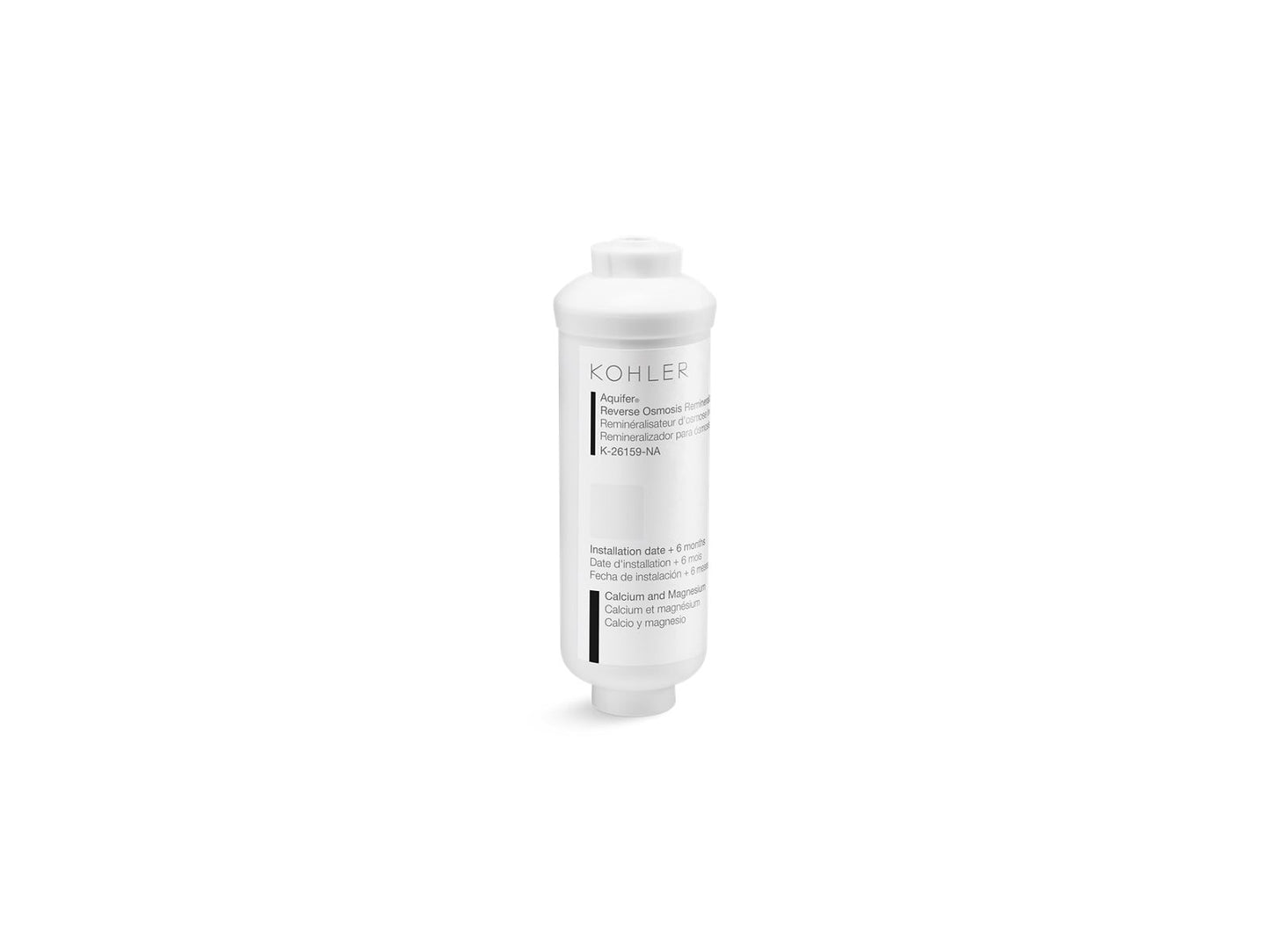 KOHLER K-26159-NA Aquifer Reverse osmosis (RO) remineralizer replacement two-pack