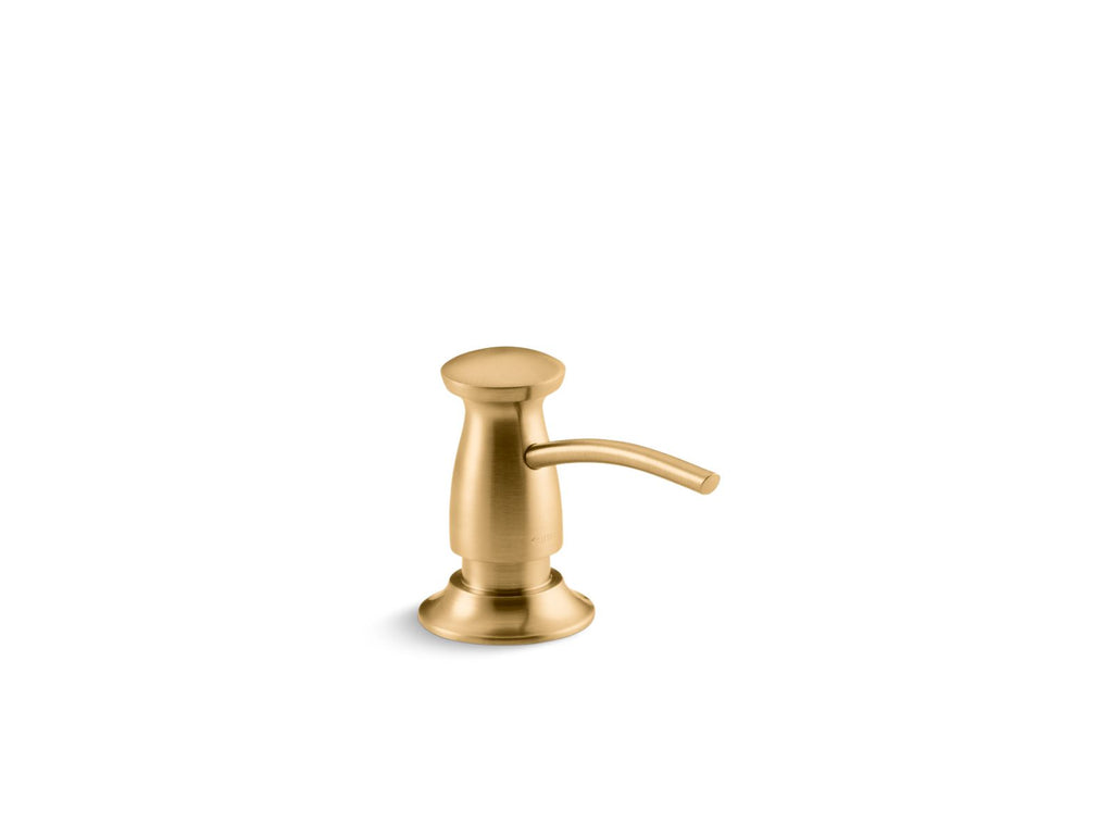 KOHLER K-1893-C-2MB Transitional Design Soap/Lotion Dispenser - Vibrant Brushed Moderne Brass