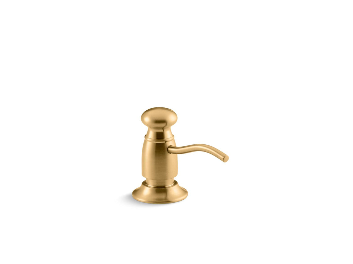KOHLER K-1894-C-2MB Traditional Soap/Lotion Dispenser - Vibrant Brushed Moderne Brass