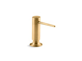 KOHLER K-1995-2MB Contemporary Design Soap/Lotion Dispenser In Vibrant Brushed Moderne Brass