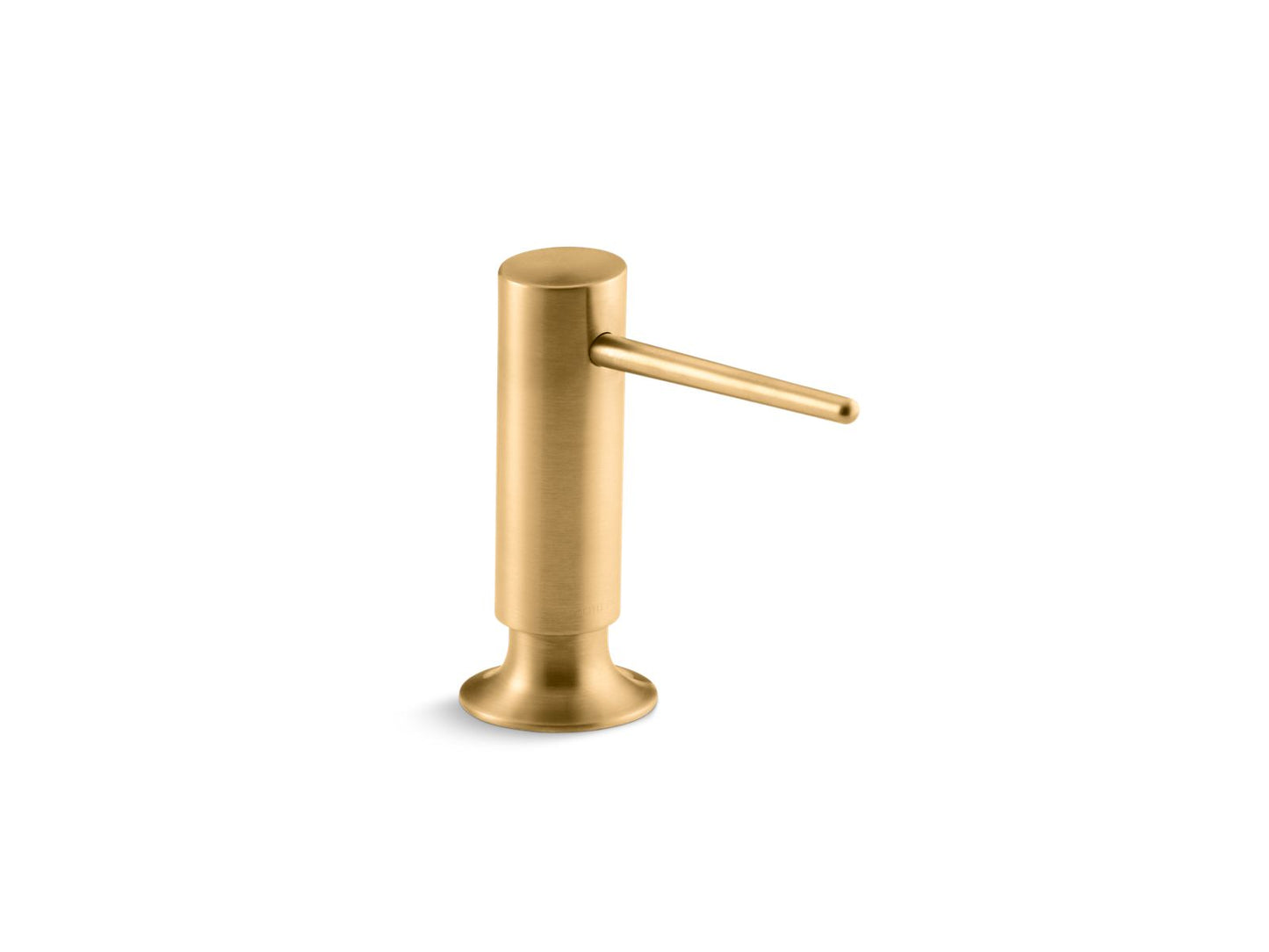 KOHLER K-1995-2MB Contemporary design soap/lotion dispenser - Vibrant Brushed Moderne Brass