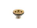 KOHLER K-8799-2MB Duostrainer Sink Drain And Strainer Basket, Less Tailpiece - Vibrant Brushed Moderne Brass
