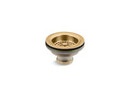 KOHLER K-8799-2MB Duostrainer Sink Drain And Strainer Basket, Less Tailpiece - Vibrant Brushed Moderne Brass