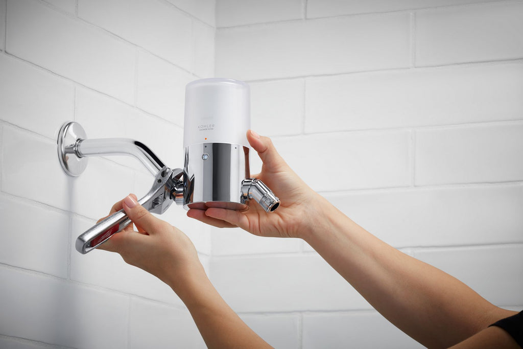 KOHLER K-22321-CP Aquifer Showerhead Filter - Polished Chrome