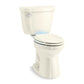 KOHLER K-31620-96 Cimarron Two-Piece Elongated Toilet, 1.6 Gpf In Biscuit