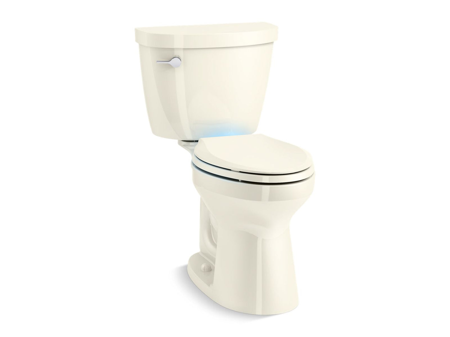 KOHLER K-31620-96 Cimarron Two-Piece Elongated Toilet, 1.6 Gpf In Biscuit