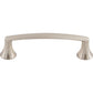 TOP KNOBS M1292 Rue 3 3/4" Center to Center Bar Pull - Brushed Satin Nickel