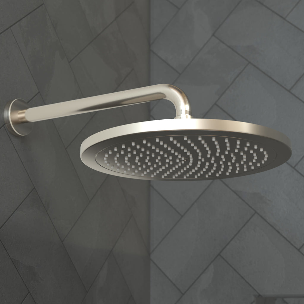 HANSGROHE 26221821 Croma Showerhead 280 1-Jet, 2.0 GPM - Brushed Nickel