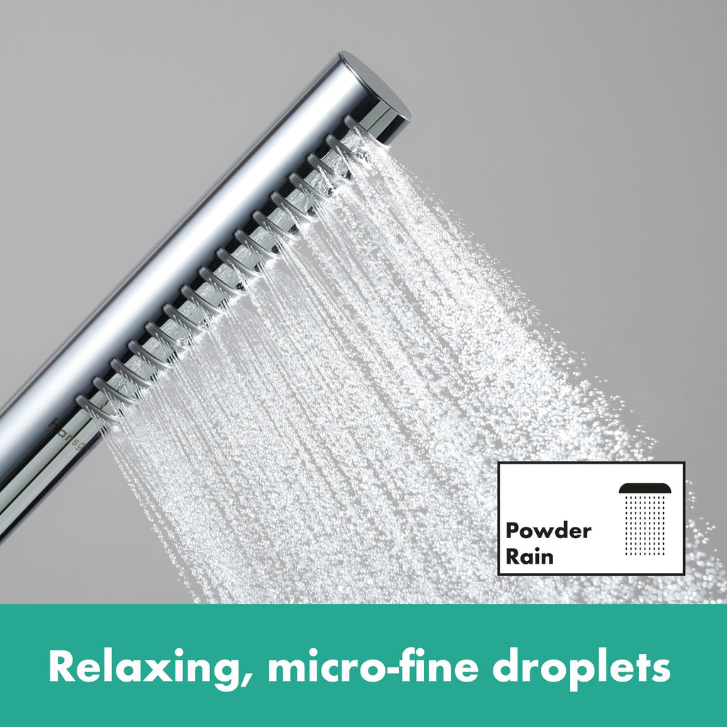 HANSGROHE 73442001 Tecturis S 4-Hole Roman Tub Set Trim with 1.75 Handshower - Chrome