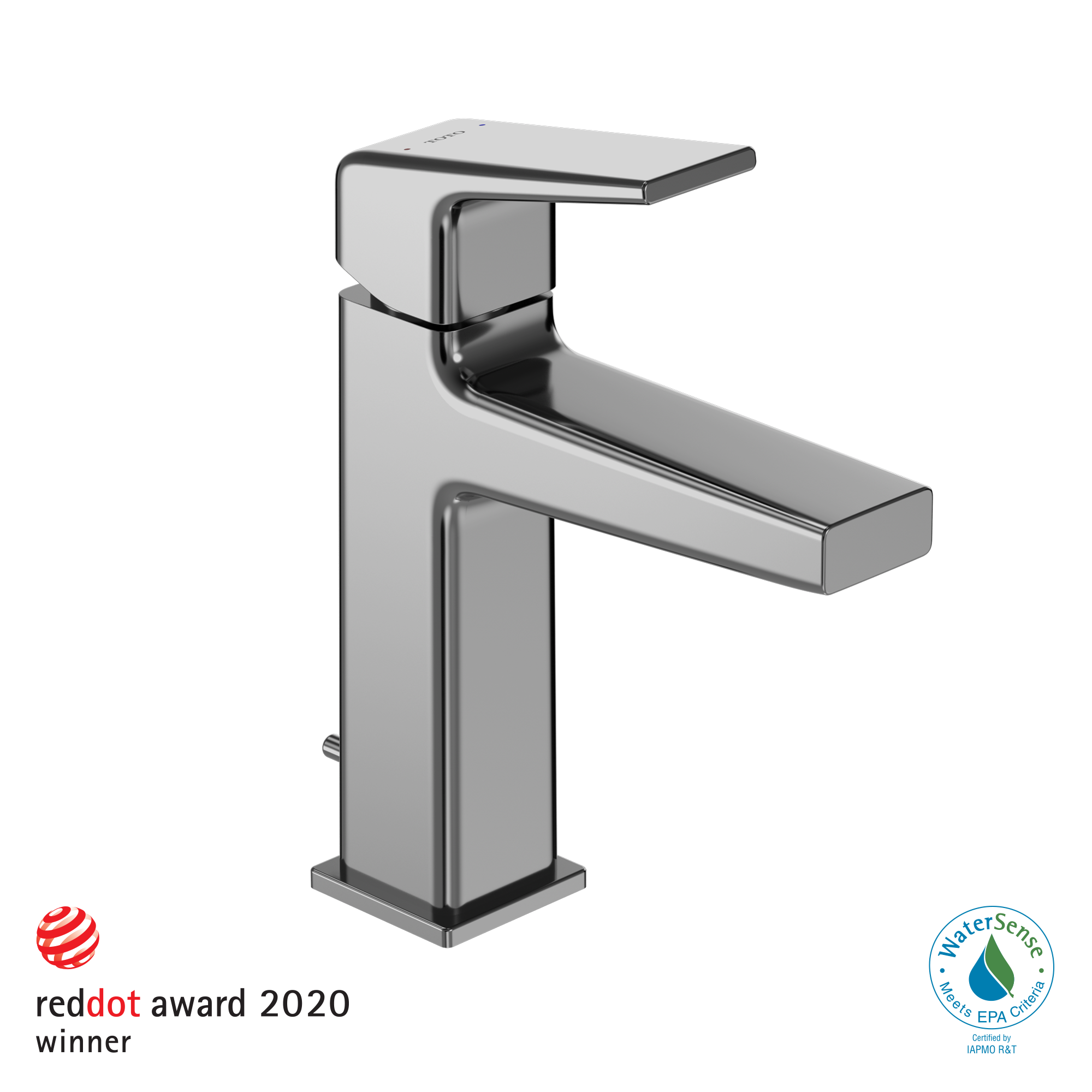 TOTO TLG10301U#CP Gb Series 1.2 Gpm Single Handle Bathroom Sink Faucet With Comfort Glide Technology And Drain Assembly - Polished Chrome