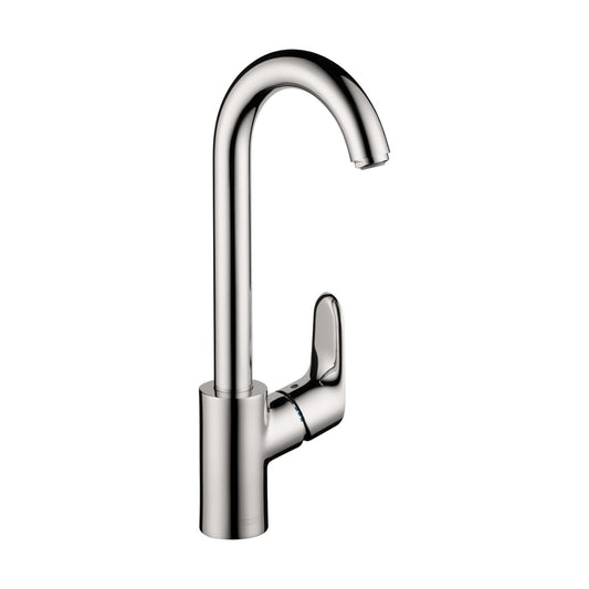 HANSGROHE 04507001 Chrome Focus Modern Kitchen Faucet 1.5 GPM
