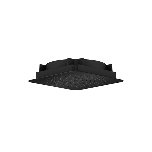 AXOR 28795671 Citterio C Showerhead 270 Square 1-Jet Flush Ceiling, 2.5 GPM - Matte Black