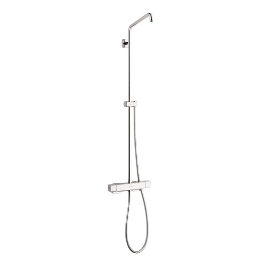 HANSGROHE 26067001 Croma E Showerpipe without Shower Components - Chrome