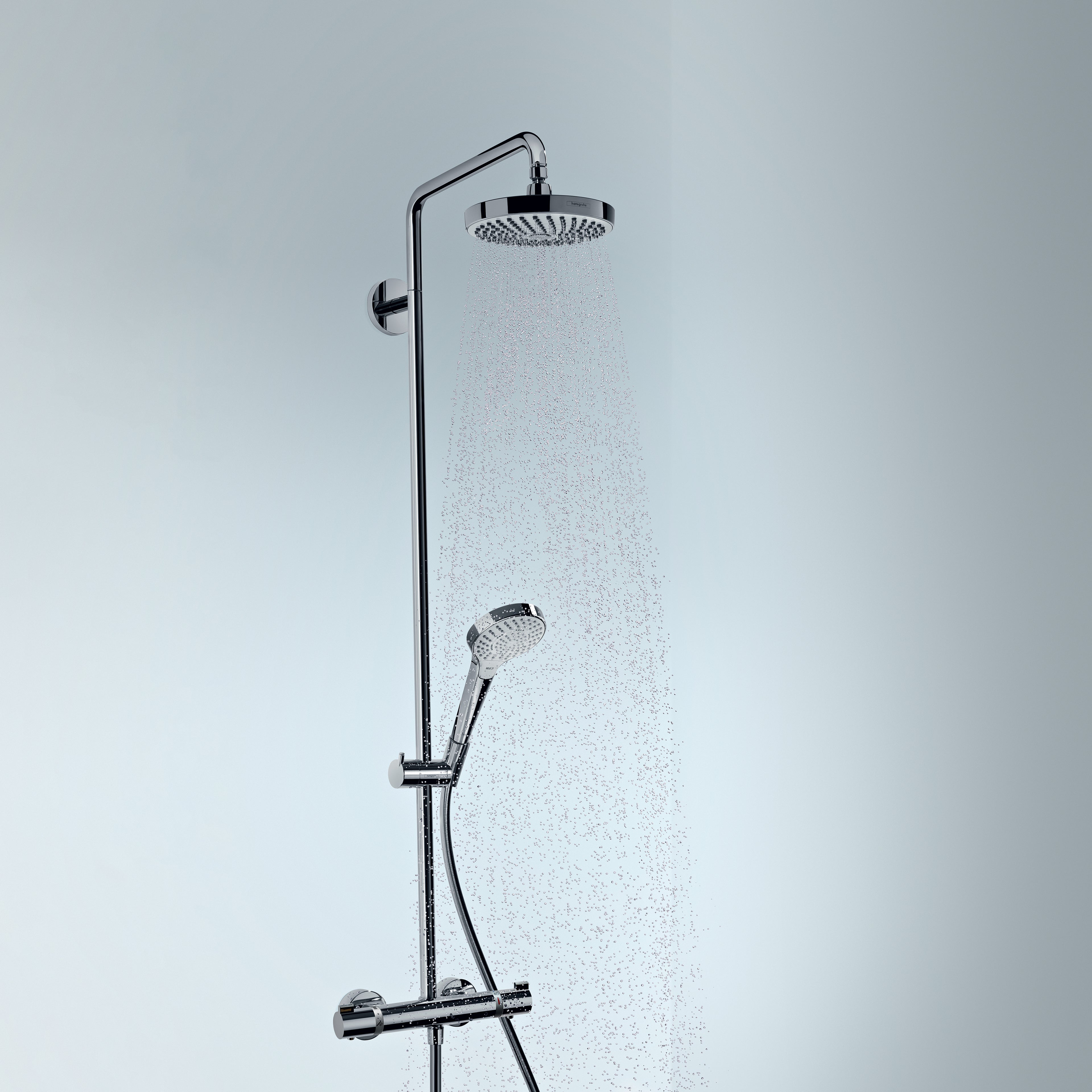 HANSGROHE 04697001 Croma Select S Showerpipe 180 2-Jet, 1.8 GPM - Chrome