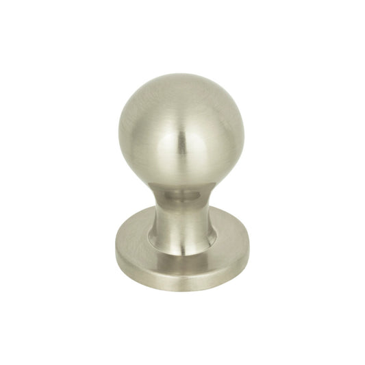 ATLAS A800-BN Nipple 3/4" Diameter Round Knob - Brushed Nickel