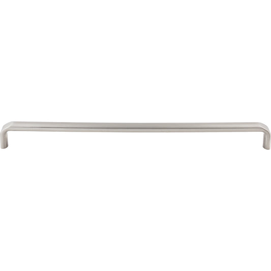 TOP KNOBS TK877BSN Exeter 12" Center to Center Bar Pull - Brushed Satin Nickel