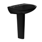 TOTO LPT242.8#51 Prominence Oval Basin Pedestal Bathroom Sink For8 Inch Center Faucets - Ebony