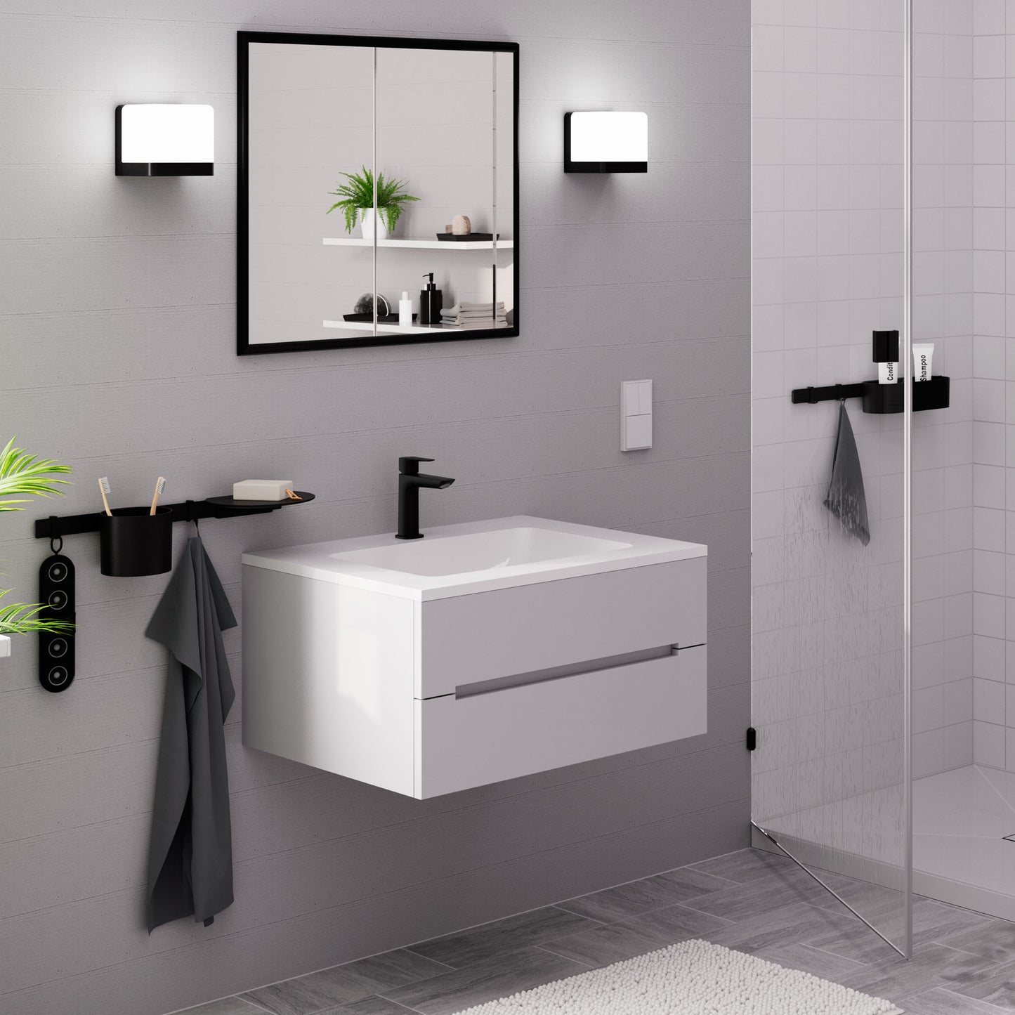 HANSGROHE 71253671 Logis Fine Single-Hole Faucet 110, 1.2 GPM - Matte Black