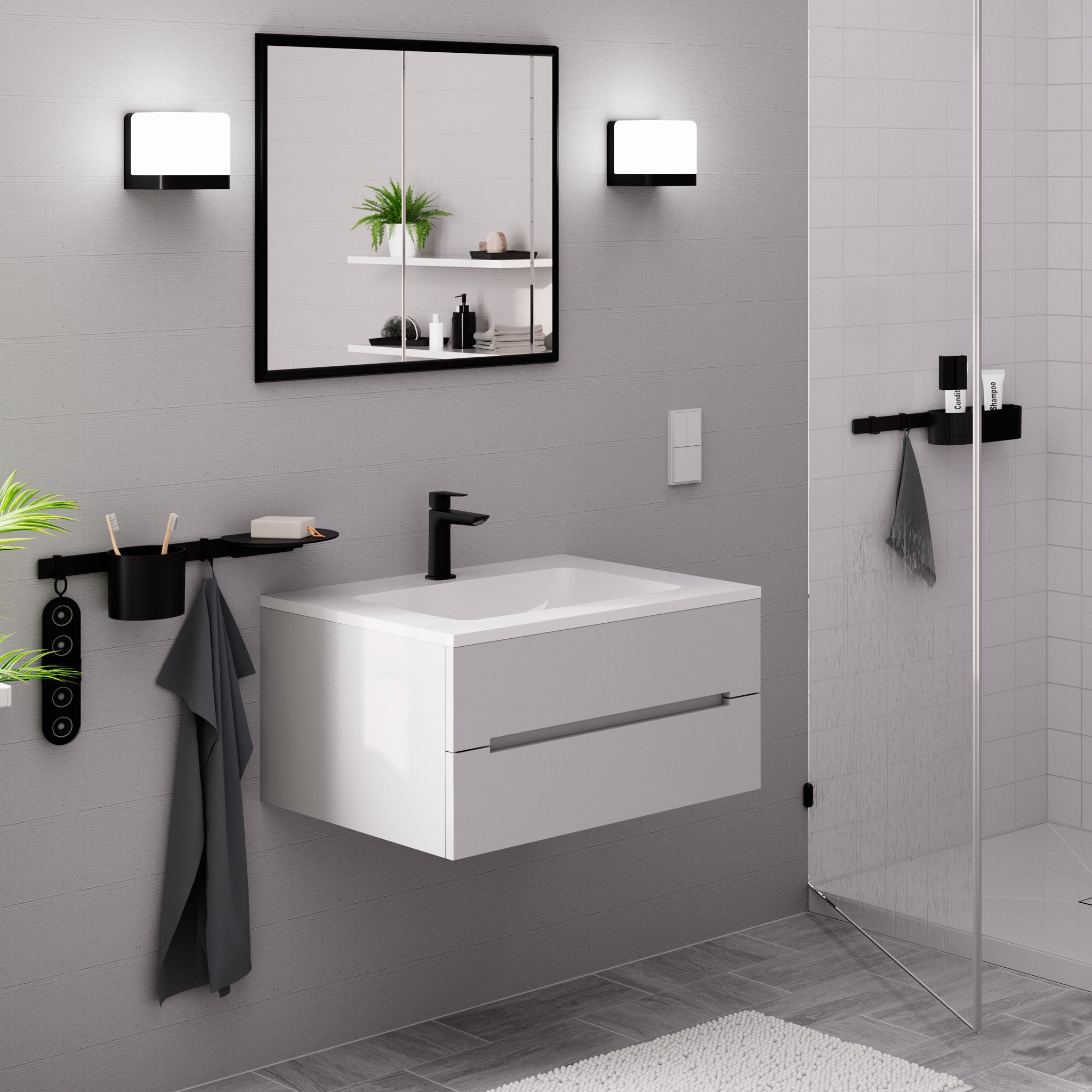 HANSGROHE 71253671 Logis Fine Single-Hole Faucet 110, 1.2 GPM - Matte Black