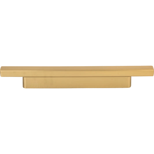 ATLAS 427-WB Tom Tom 3" or 3 3/4" or 5 1/16" Center to Center Bar Pull , Warm Brass