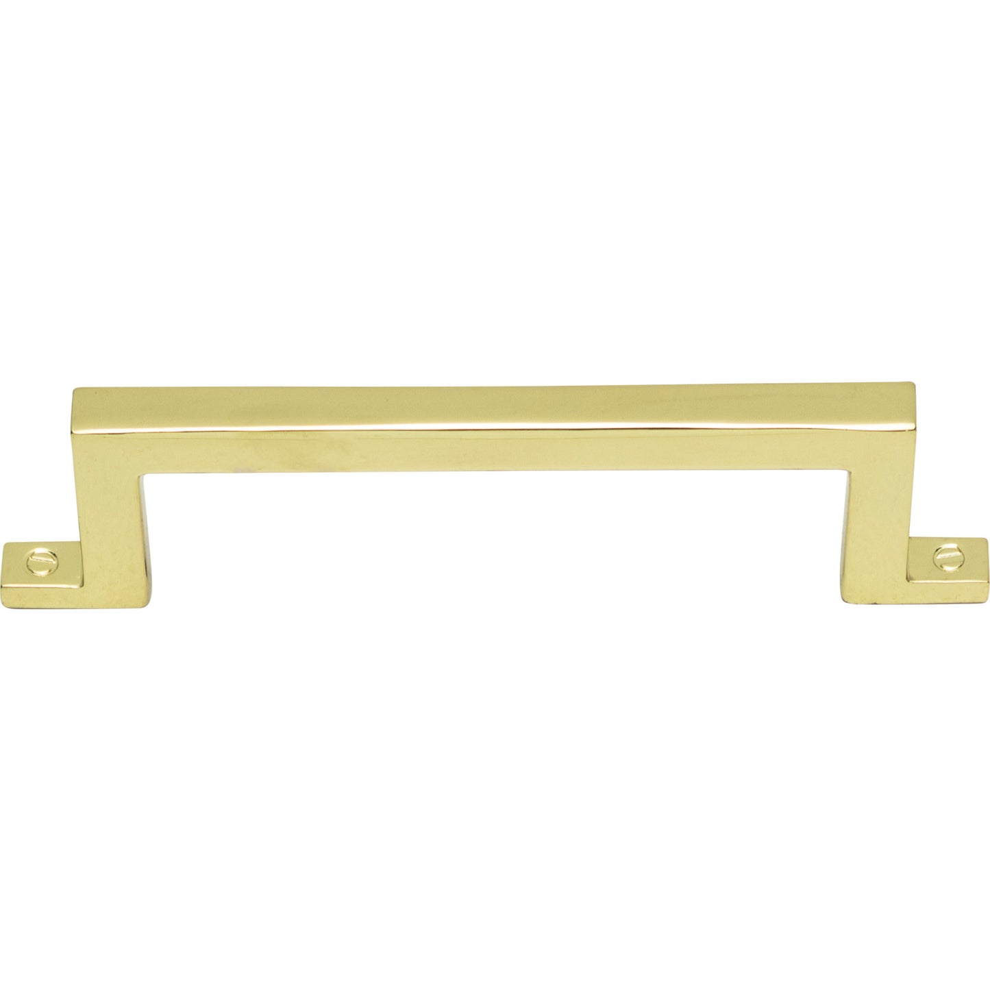 ATLAS 385-PB Campaign 3 3/4" Center to Center Bar Pull - Polished Brass