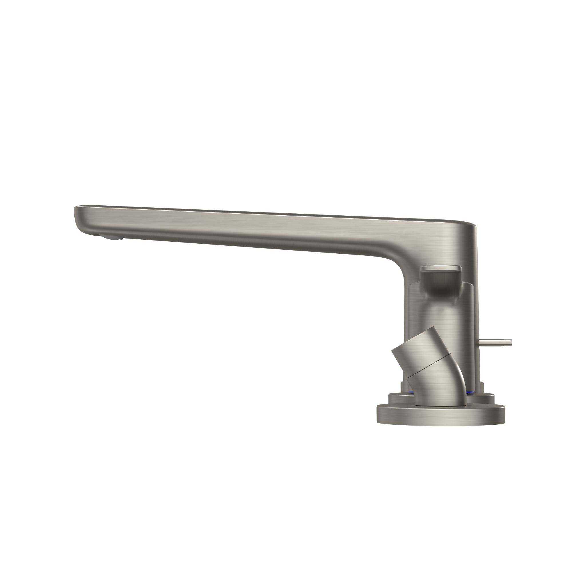 TOTO TBG03202U#BN Gs Four-Hole Deck-Mount Roman Tub Filler Trim With Handshower - Brushed Nickel