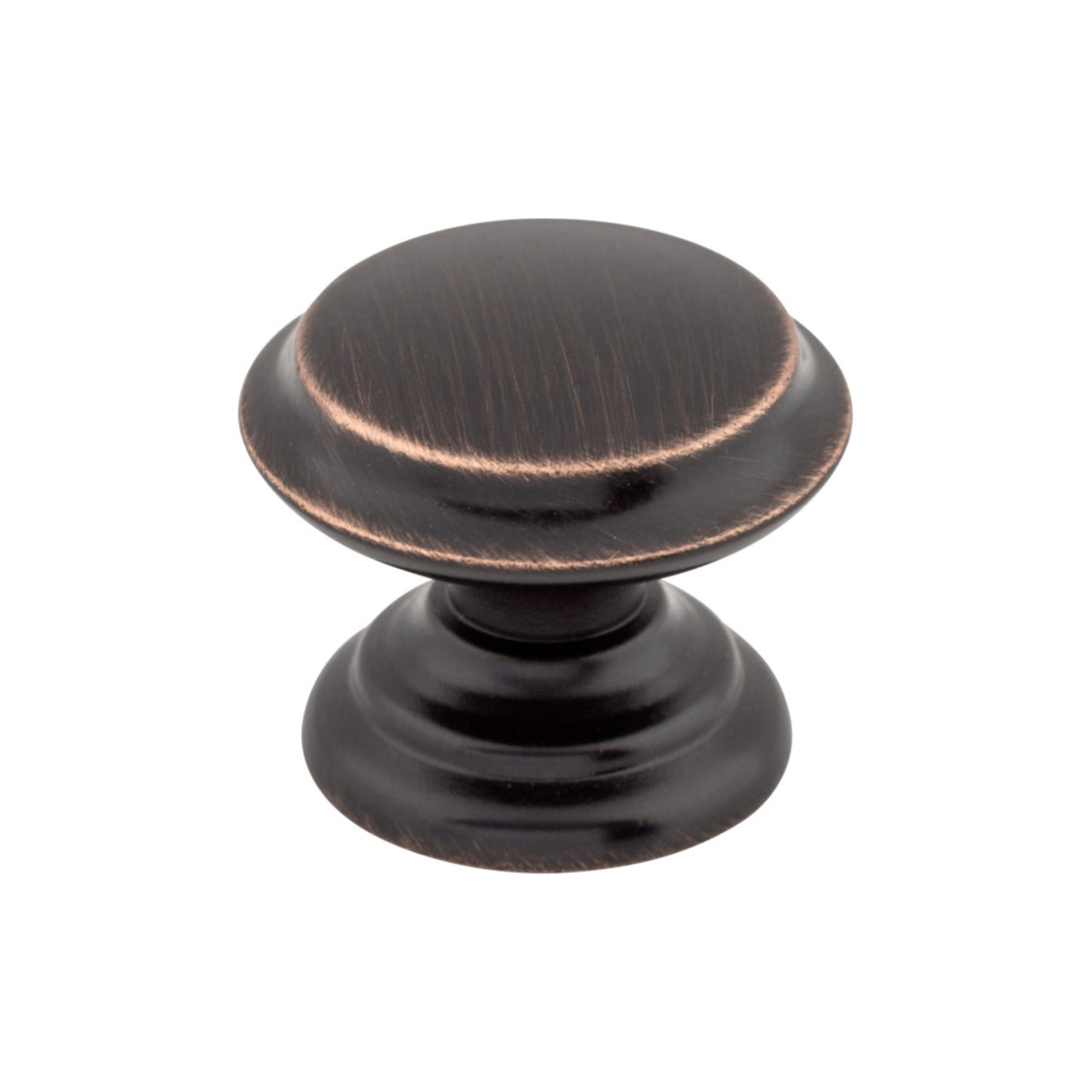 TOP KNOBS M1591 Flat Top 1 3/8" Diameter Round Knob - Tuscan Bronze