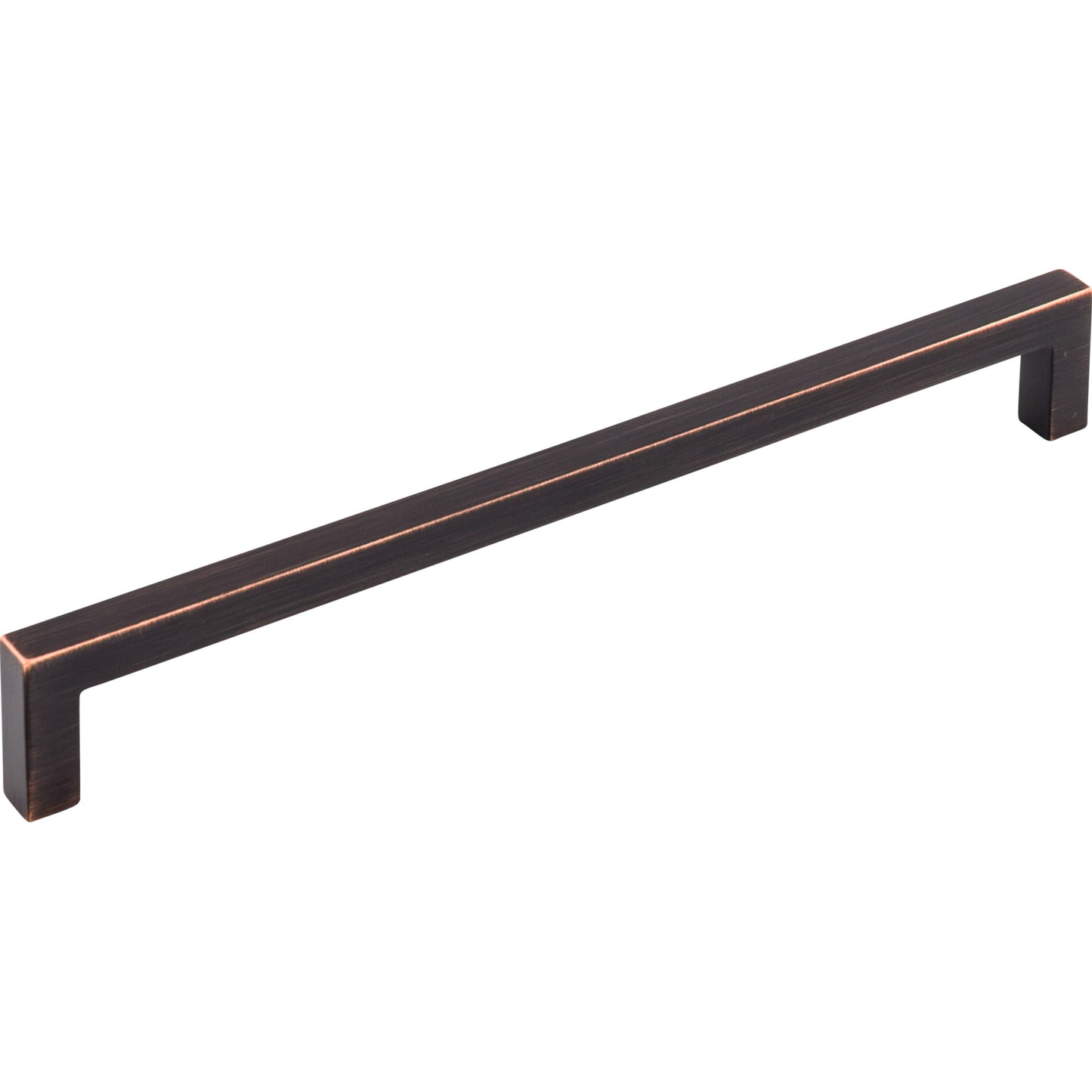 TOP KNOBS M1836 Square Bar 8 13/16" Center to Center Bar Pull - Tuscan Bronze