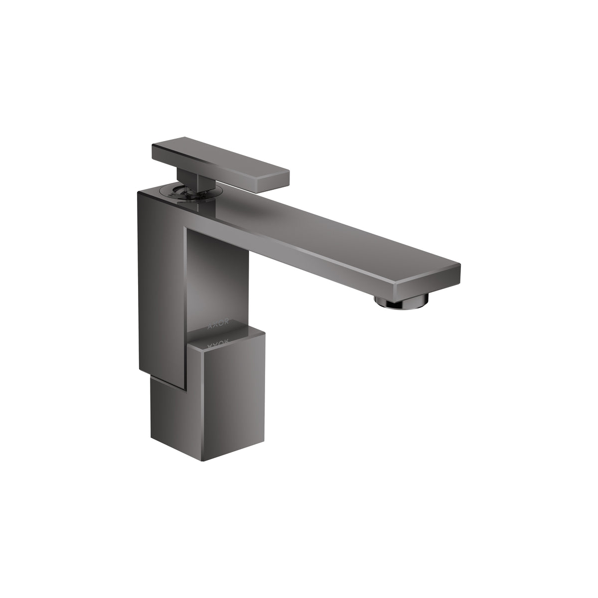 AXOR 46010331 Edge Single-Hole Faucet 130, 1.2 GPM - Polished Black Chrome
