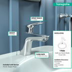 HANSGROHE 71078001 Logis Single-Hole Faucet 70, 1.0 GPM - Chrome
