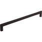 TOP KNOBS M1377 Aspen Flat Sided 12" Center to Center Appliance Pull - Medium Bronze