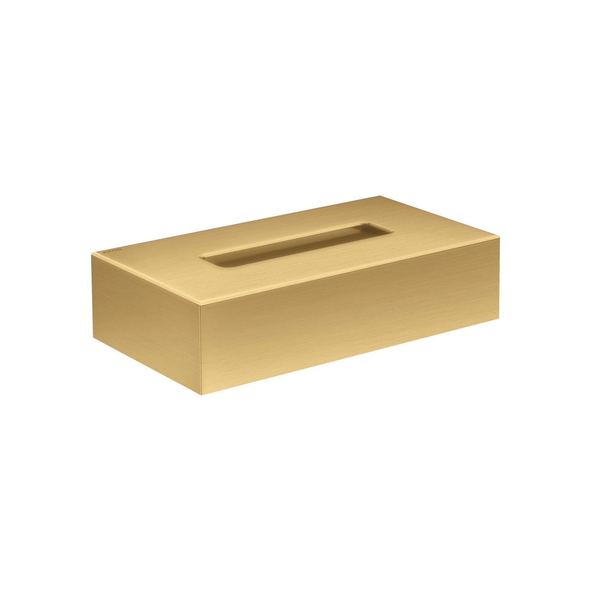 AXOR 42873250 Universal Circular Tissue Box - Brushed Gold Optic