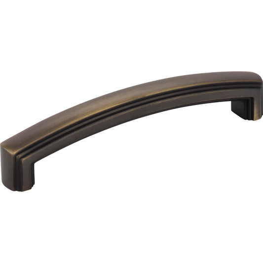 JEFFREY ALEXANDER 519-128ABSB Delgado 128 mm Center-to-Center Bar Pull , Antique Brushed Satin Brass