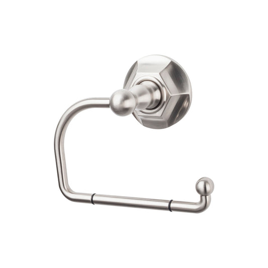 TOP KNOBS ED4BSNB TOP BATH (R) Edwardian Bath Wall Mounted Toilet Paper Holder - Brushed Satin Nickel