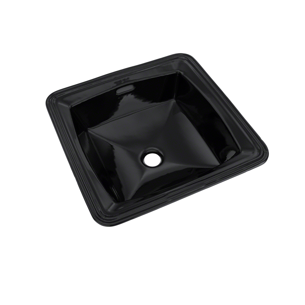 TOTO LT491#51 Connelly Square Undermount Bathroom Sink - Ebony