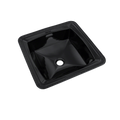 TOTO LT491#51 Connelly Square Undermount Bathroom Sink - Ebony