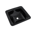 TOTO LT491#51 Connelly Square Undermount Bathroom Sink - Ebony