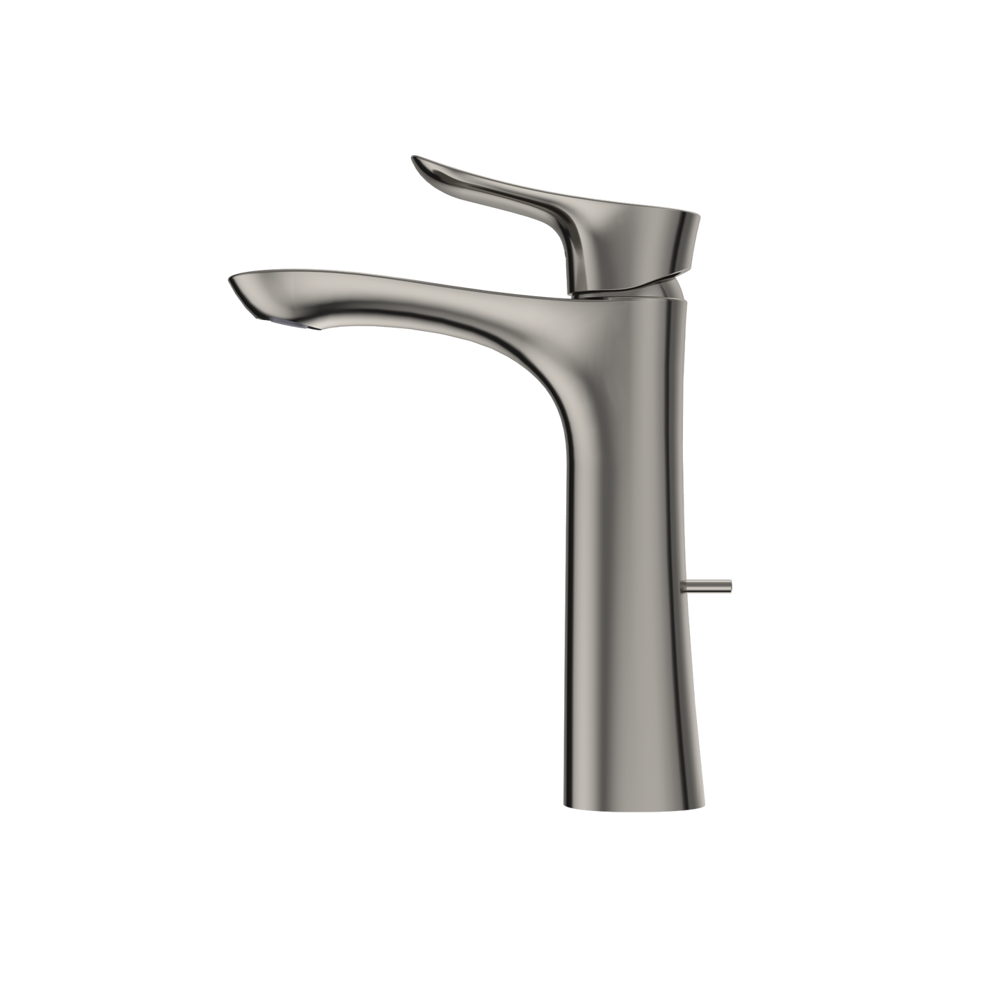 TOTO TLG01304U#PN GO 1.2 GPM Single Handle Semi-Vessel Bathroom Sink Faucet with COMFORT GLIDE Technology , Polished Nickel