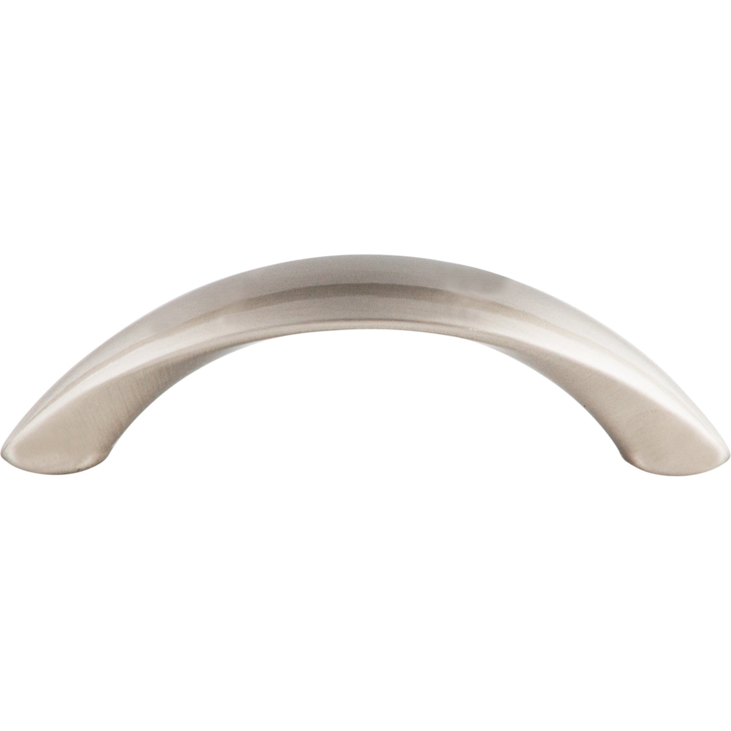 TOP KNOBS M1925 Arc 3" Center to Center Bar Pull - Brushed Satin Nickel