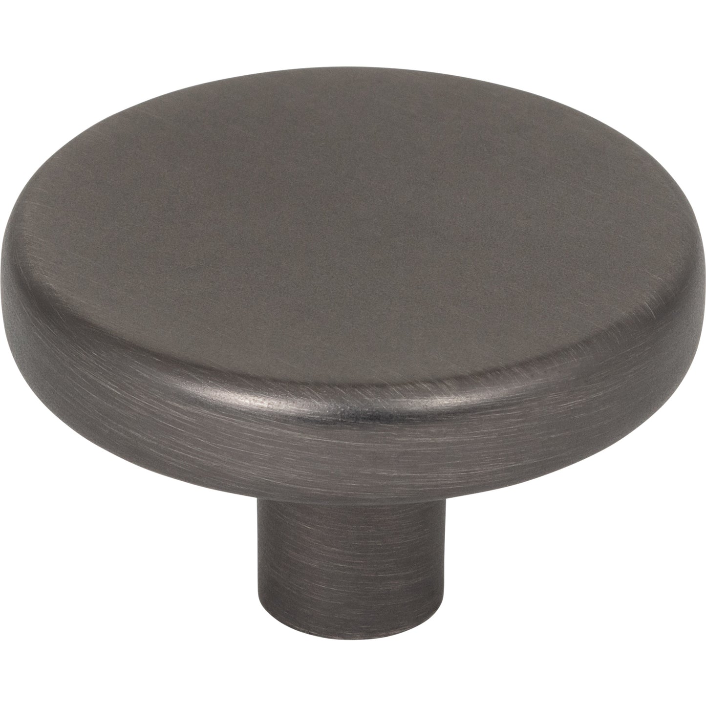 ELEMENTS 105L-BNBDL Gibson 1-5/8" Diameter Mushroom Knob - Brushed Pewter