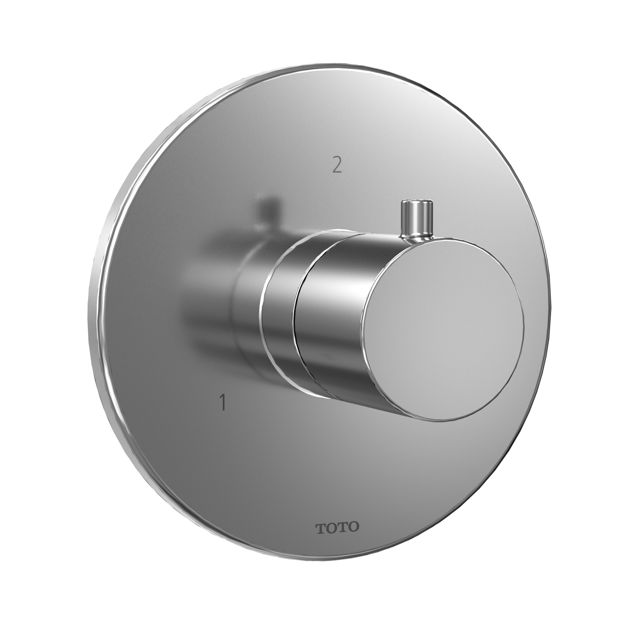 TOTO TBV01104U#CP Round Three-Way Diverter Shower Trim - Polished Chrome