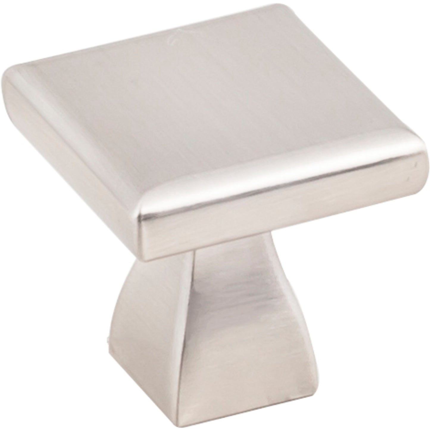 KASAWARE K313SN-4 1" Diameter Square Knob - Satin Nickel